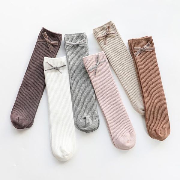 

socks soft cotton for girls babies knee high baby stuff girl, Pink;yellow