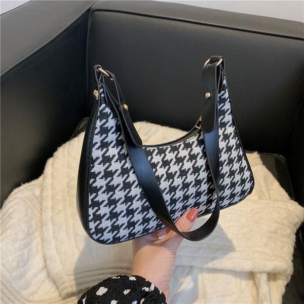

evening bags fashion leopard zebra pattern handbag retro printing houndstooth trend texture casual