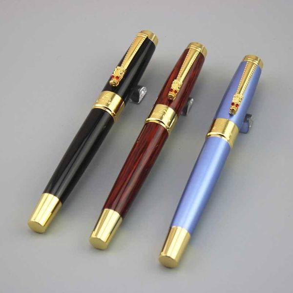 

fountain pens dkw pen metal business gift send friend luxury caneta 5pcs ink sac 040