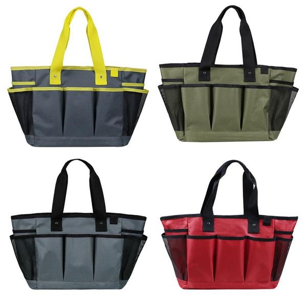

outdoor bags 1pcs garden camping hiking hand tuning art bag tools trimming oxford cloth large capacity flower kit storage