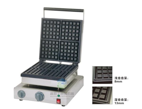 

electric 4 pcs waffle making machine maker baker bread makers