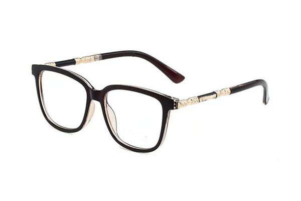 Lenti trasparenti Occhiali da sole da donna da uomo di alta qualità per esterni moda di lusso montatura per pc A89 occhiali da vista in vetro 021 occhiali da vista con scatola
