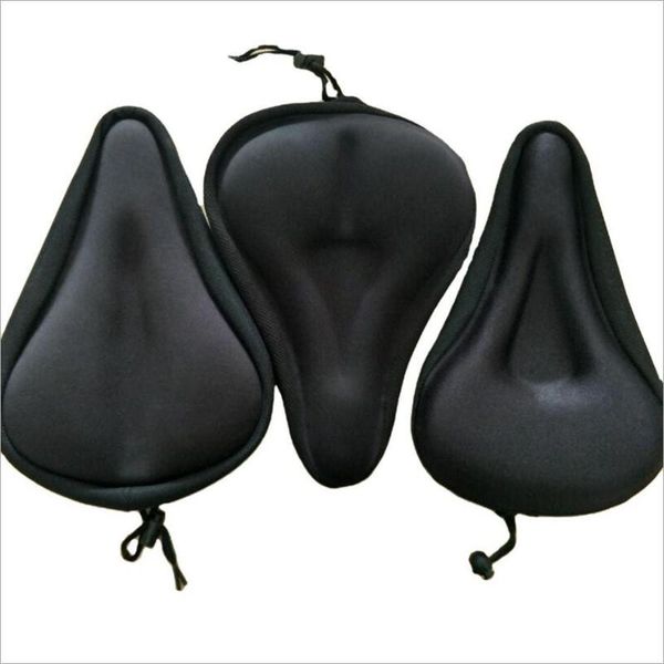 

bike saddles thick soft foam breathable bicycle saddle cover women cycling cushion pad comfortable 3d seat mountain accessories