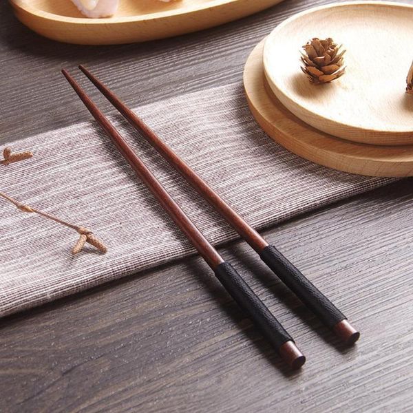 

chopsticks handmade natural chestnut wood chinese sushi wooden home kitchen restaurant tableware accessories