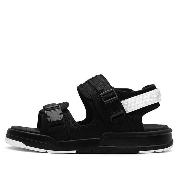 

sandals homme geta hollow mens roman playa sandales 39 men footwear for sandalet mountain big walking shoes plage sandal beach s, Black