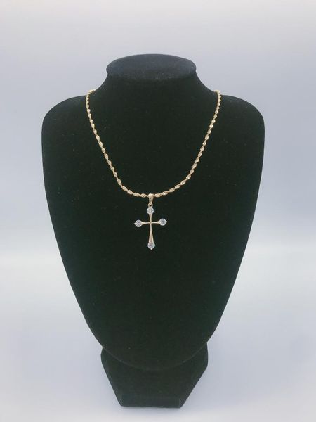 

chains copper metal accessories jewelry making diy gold plated choker twist necklace for men&women, Silver