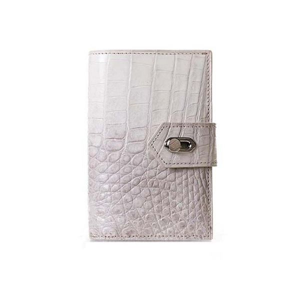 

menggeka thailand crocodile leather men wallet female brief genuine zipper large capacity wallets, Red;black