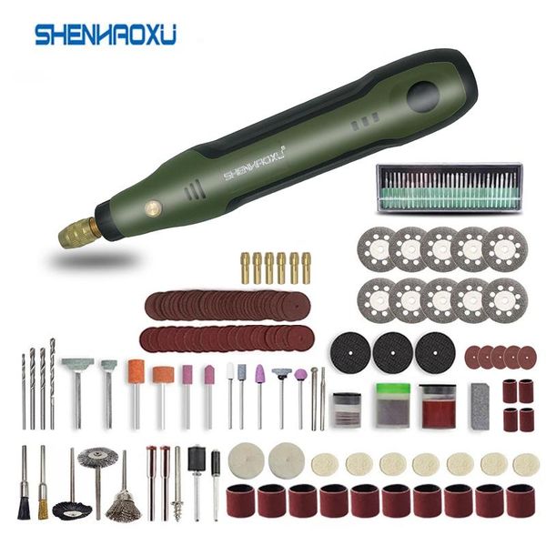 

professiona electric drills 3.7v cordless grinder drill rotary tool 3-speed adjustable mini engraving pen cutting polishingwith dremel acces
