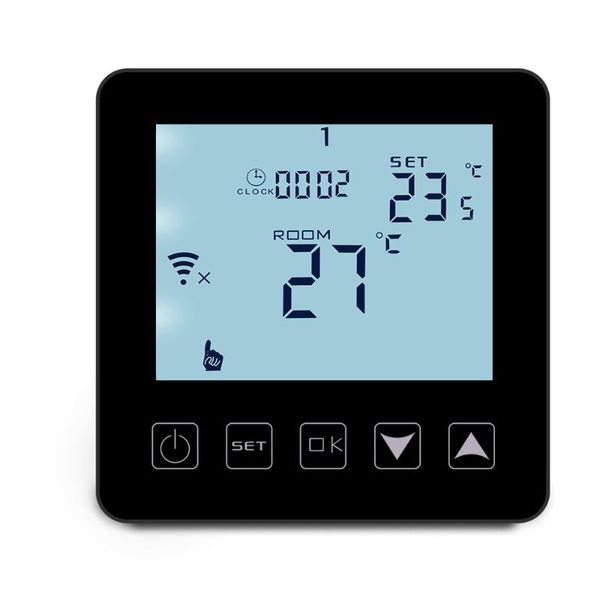 

smart home control touch screen digital electronic wifi thermostat