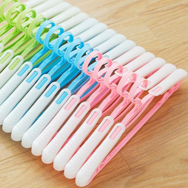 

hangers & racks 15 pcs/lot plastic coat with adjustable shoulder multifunctional suit hanger non-slip clothing hanging