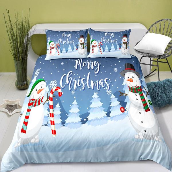

bedding sets christmas quilt cover & pillowcase full size  set bed juego de cama