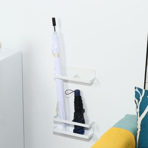 

storage boxes & bins with adhesive wall hanger stand organizer mount rack umbrella holder phone