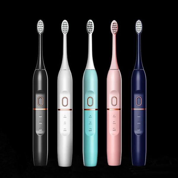 

smart electric toothbrush reminder color usb charging ipx8 waterproof