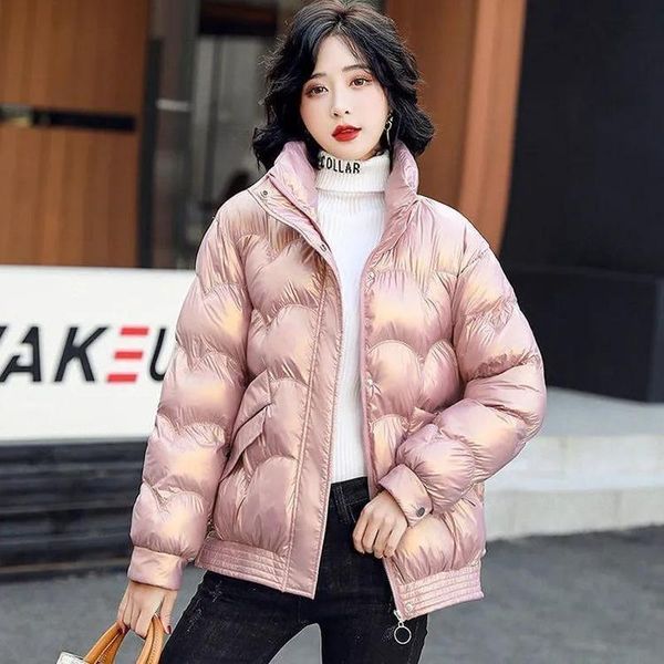 

women's down & parkas winter cotton jacket women thick coat hooded parka warm solid color female clothes plus size x55, Black