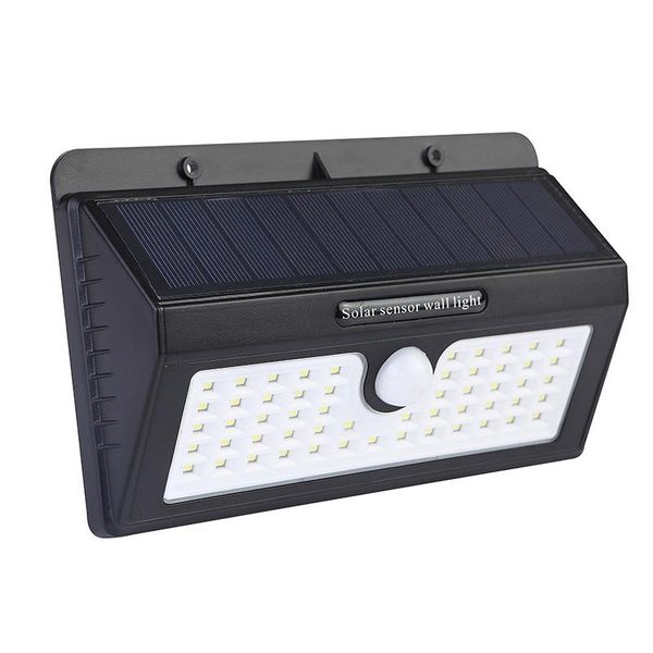 

55led human body induction outdoors solar wall lamp motion sensor garden emergency security lights outdoor lamps