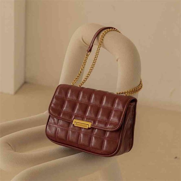 

ur bag women's autumn 2021 new fashion lingge metal chain