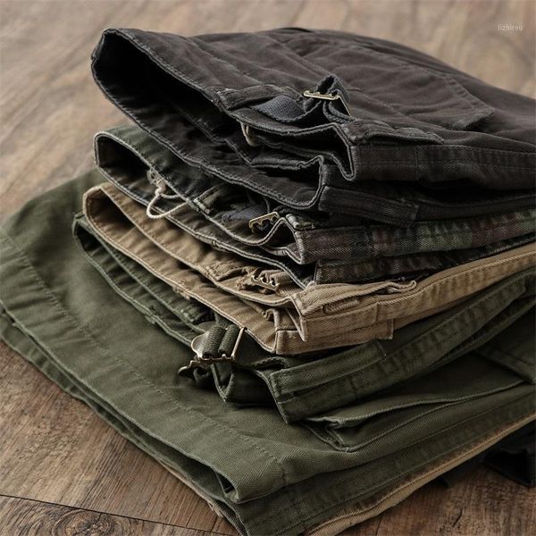 

military army green vintage cotton washed streetwear fashion boys shorts men summer men's, White;black