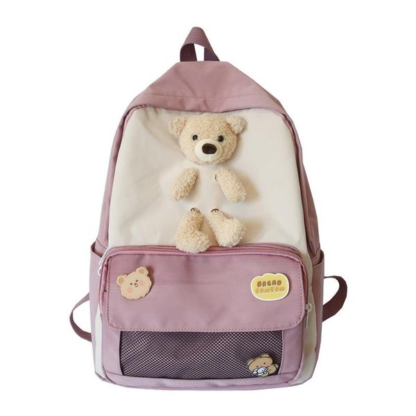 

backpack student large capacity junior high school campus wild ins