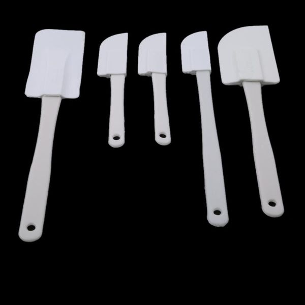 

baking & pastry tools 5pcs/set silicone cake sugarcraft butter batter scraper fondant decoration spatula brush kitchen tool