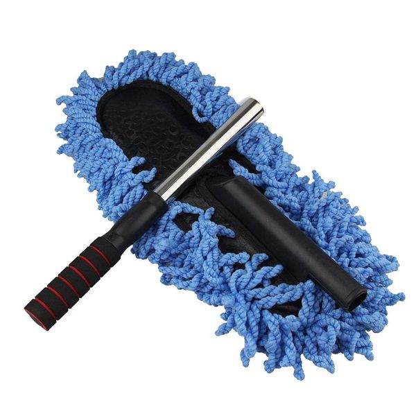

car brush detail duster vehicle wash extendable telescope handle sponge
