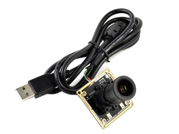 

waveshare imx335 5mp usb camera (a) , 5mp, 2592*1944,large aperture, 2k video recording, plug-and-play, driver webcams