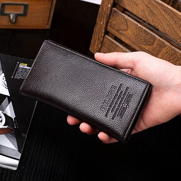 

men's fashion korean wallet style new long clutch simple ftjub