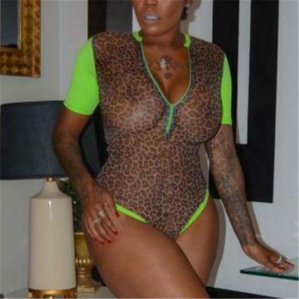 

women leopard snakeskin printed bikini push up padded bra one-piece bandage beachwear summer backless swimwear suits