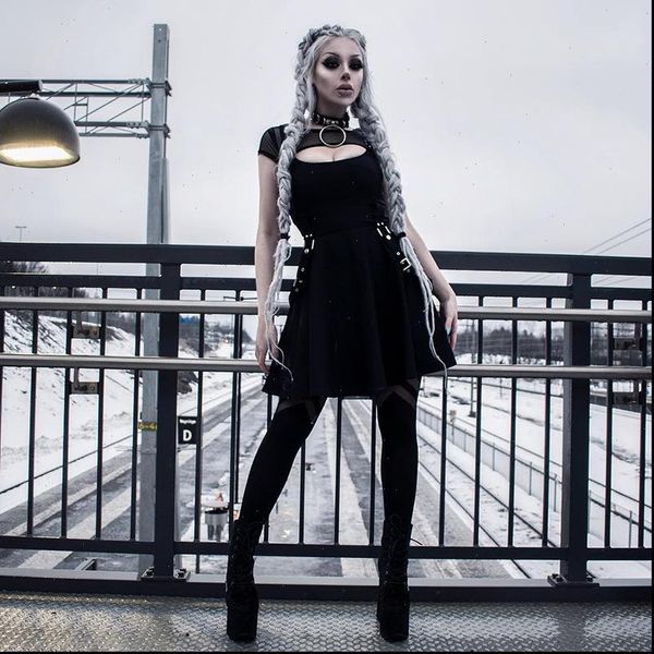 

womens dress women high collar mesh printing long sleeved slim tight autumn fashion drop, Black;gray