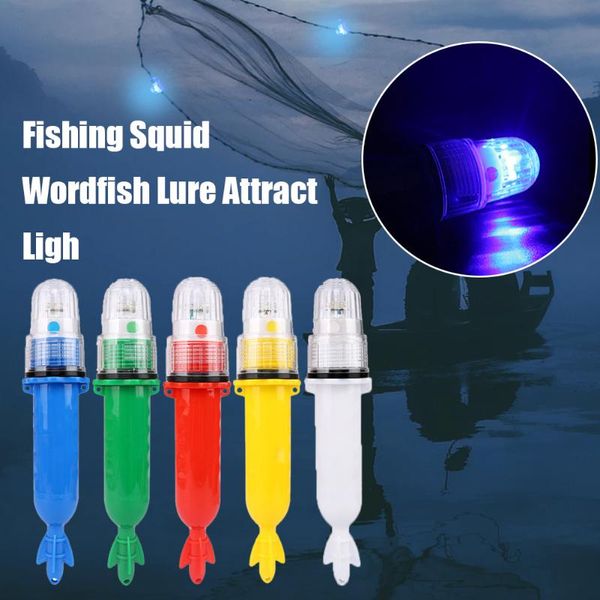 

fishing accessories 1pc 27cm electronic flash signal light deep water squid wordfish lure attract lamp useful bulb tool lights