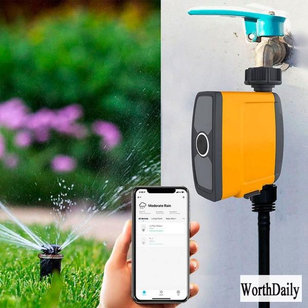 

watering timer device garden irrigation controller intelligent soil moisture sensor cooling equipments