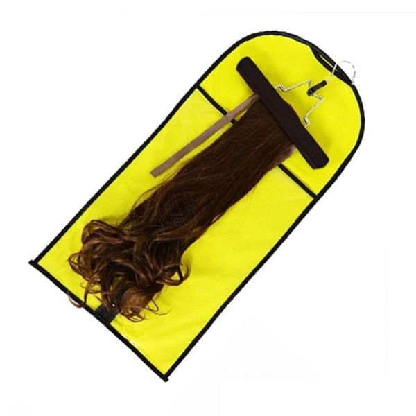 

storage bags 4pcs dust proof protective wig holder hair extensions wigs bag with hanger