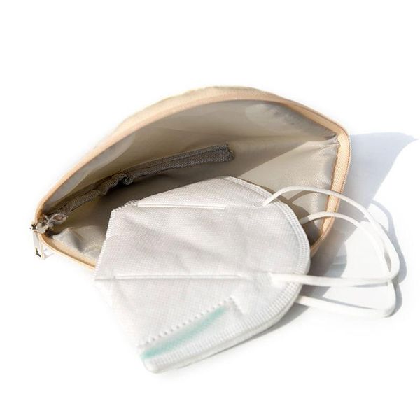 

storage bags waterproof portable student cosmetic bag for mask coin wallet