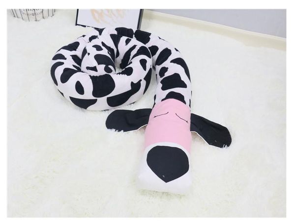 

baby bed bumpers black and white dog children's crib guardrail bumper protector pillow anti-crash bar for born sleeping bedding sets