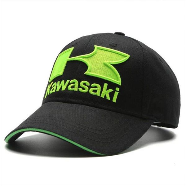 

mens fashion hip hop caps embroideried kawasaki trucker cap hat baseball snapback dad bone casquette, Blue;gray