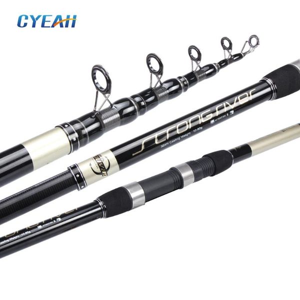 

boat fishing rods cyeah carbon fiber casting rod distance throw ocean 2.1m~5.4m marine lure