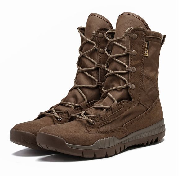 Luxurys Boots Men Special Force Desert Combat Army Outdoor Exiput Stivale Cavalpa da scarpe da uomo Designer Stify Designer Scarpe