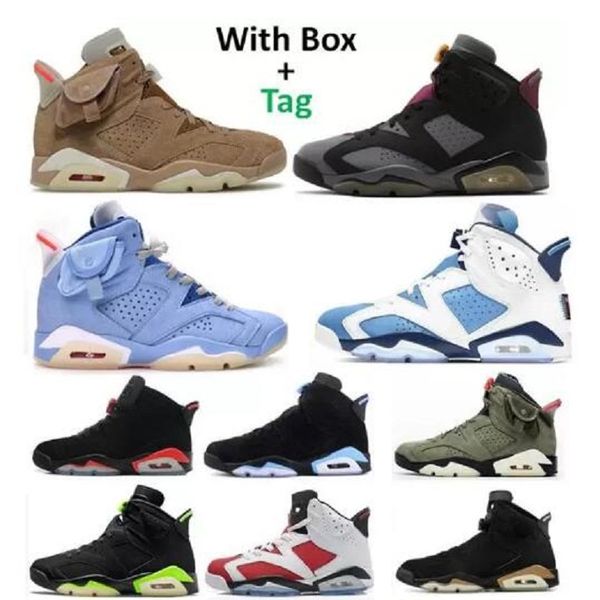 

6s men basketball shoes sail white oreo black cat red thunder 6 unc 1s bred patent 11s cool grey 12s 13s court purple 5s racer blue sneakers