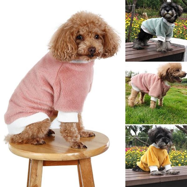 

dog apparel winter clothes warm yorkies small hoodies soft fur puppy pet outfit thicken shirt coat jacket chihuahua clothing