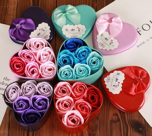 

party favor rose soap flower bouquet wedding decoration valentine's day gift