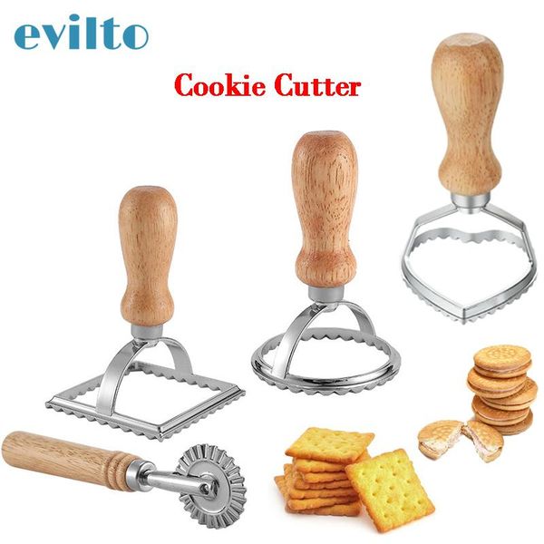 

ravioli cutter pasta press zinc alloy biscuit mold pizza cutting wheel dumpling crust cake kitchen pastry baking & tools
