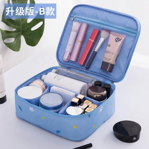 

handbag ladies waterproof bag print portable travel wash storage boxes & bins
