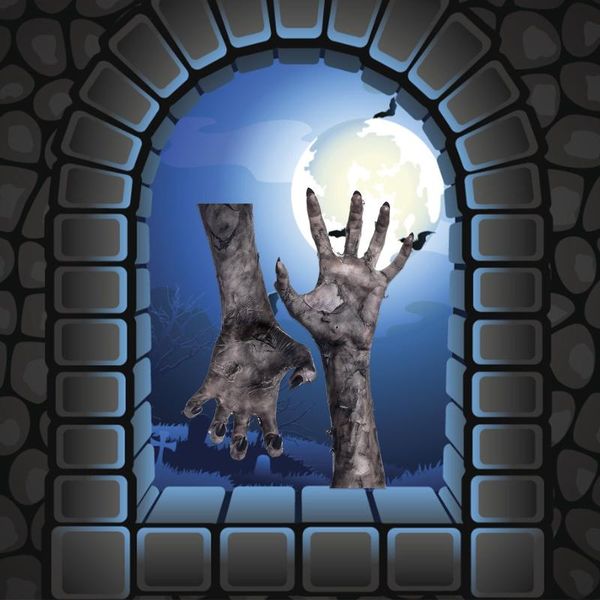 

wall stickers creative decoration arm home decorations halloween stairs adhen