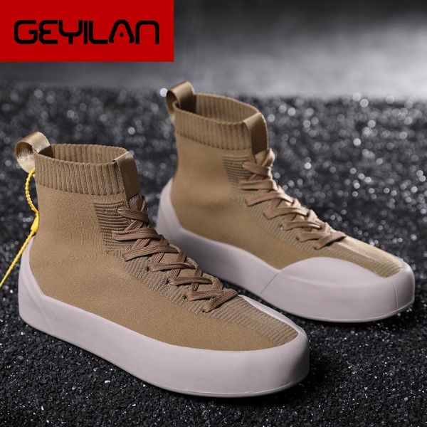 

boots men soft sport sneakers outdoor work leather waterproof lace up shoes 2021 snow men's winter plus velvet keep warm, Black