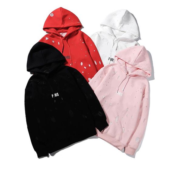 

mens hoodies letters autumn winter women hood sweatshirt men streetwear fashion hoodie clothing 4 colors classic long sleeve size m-2xl 21, Black