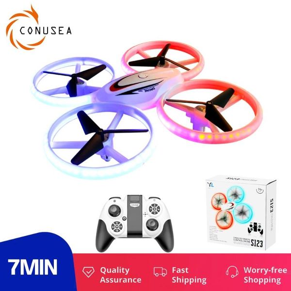 

s123 handheld aircraft altitude hold kids electric toys 360 degree flip remote control helicopter gift toys for children kids