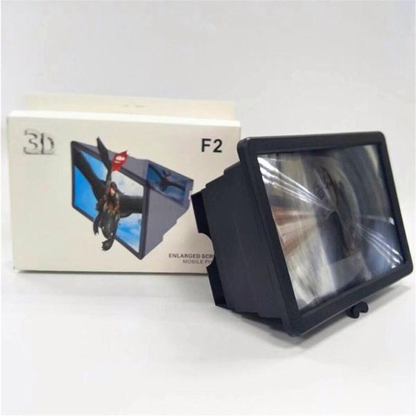 

cell phone mounts & holders portable screen magnif 3d movie 3x zoom enlarged video radiation eye treasure for holder