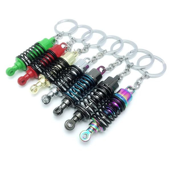 

party favor 100pcs car absorber keychain metal modified auto key pendant