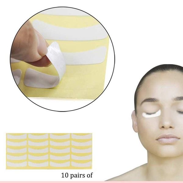 

eyebrow tools & stencils 50pcs paper patches eyelash under eye pads lash extension tips sticker wraps for