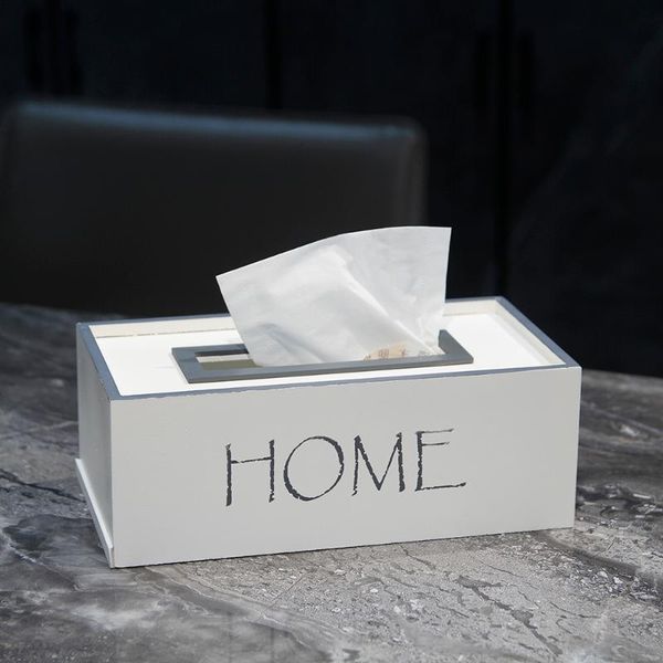 

tissue boxes & napkins luxury wood napkin holder square shape wooden plastic box case home kitchen paper holdler storage accessories
