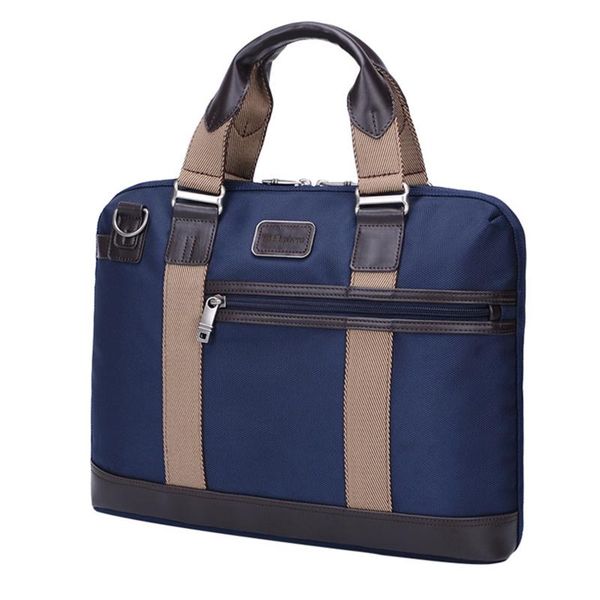

briefcases men's waterproof briefcase nylon casual laporganizer handbag crossbody bag multi-functional folder business style gift